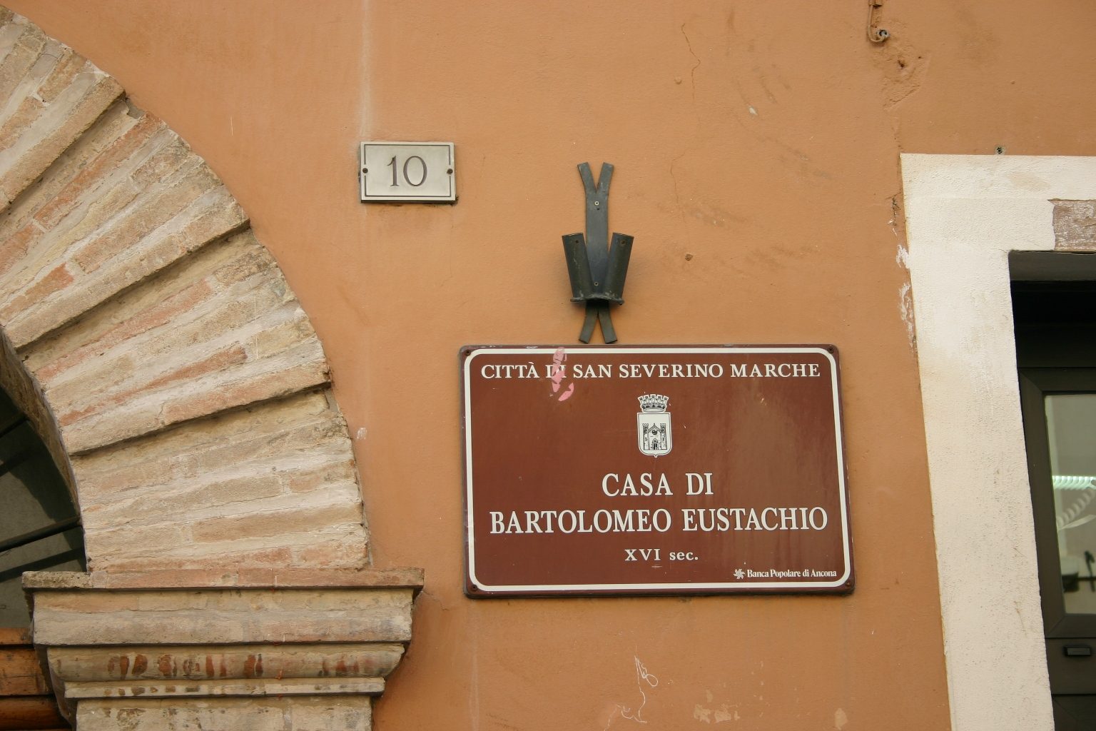 Bartolomeo Eustachi's birthplace, San Severino Marche, Italy - 05.JPG